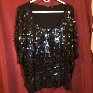 Large Sequin Party Top